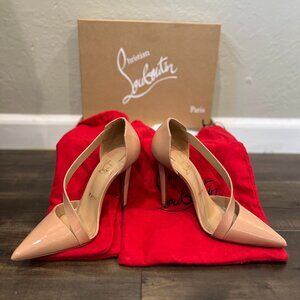 Christian Louboutin A-Symmetric Strap Heels